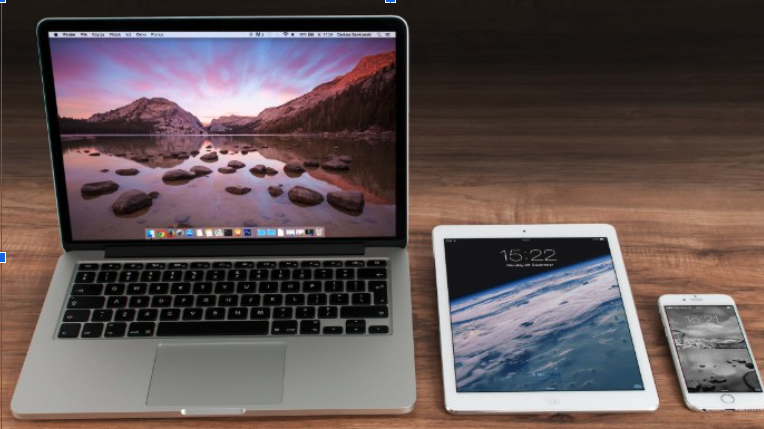 MacBook, iPad & iPhone devices.